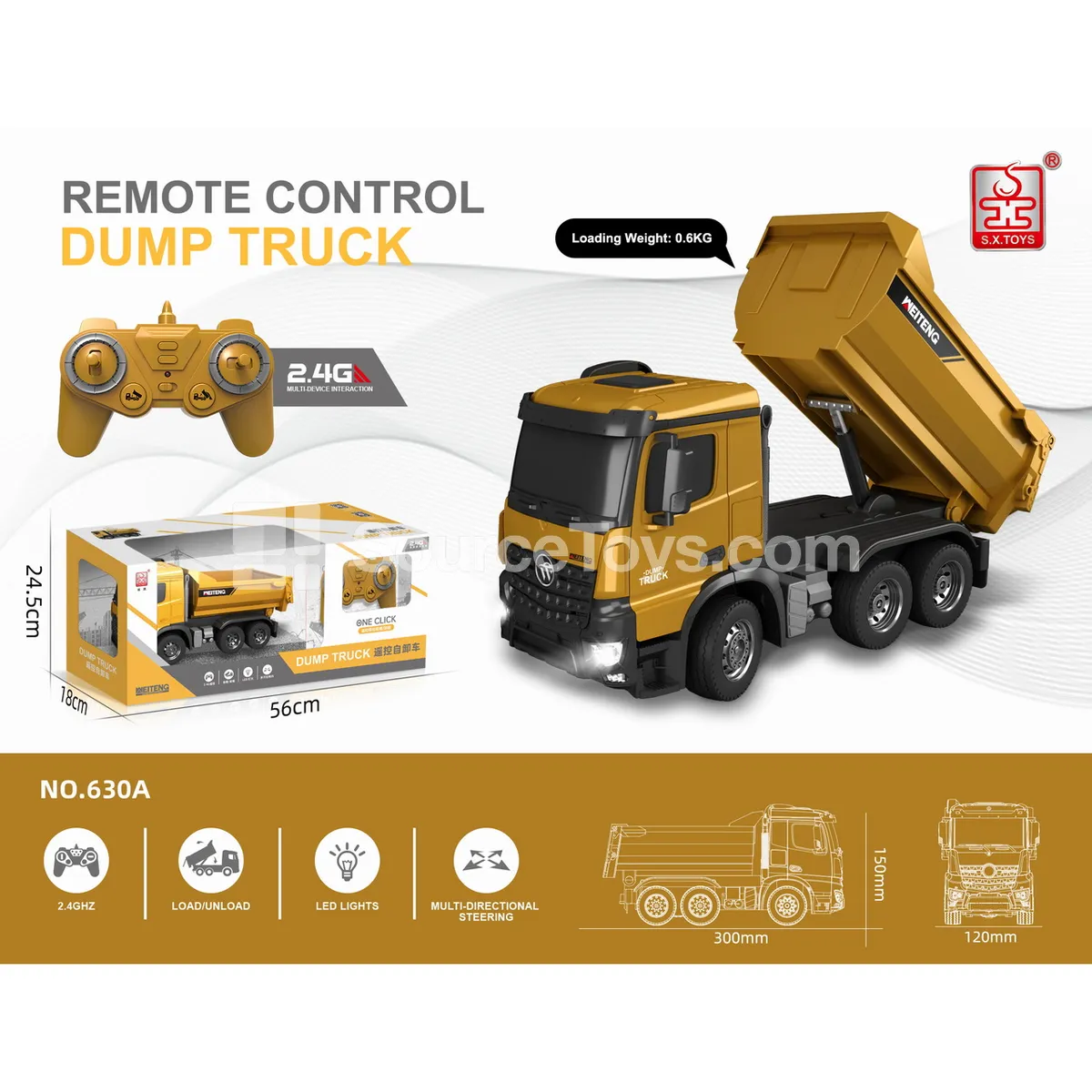 2.4G RC Dump Truck 2.4G RC Dump Truck