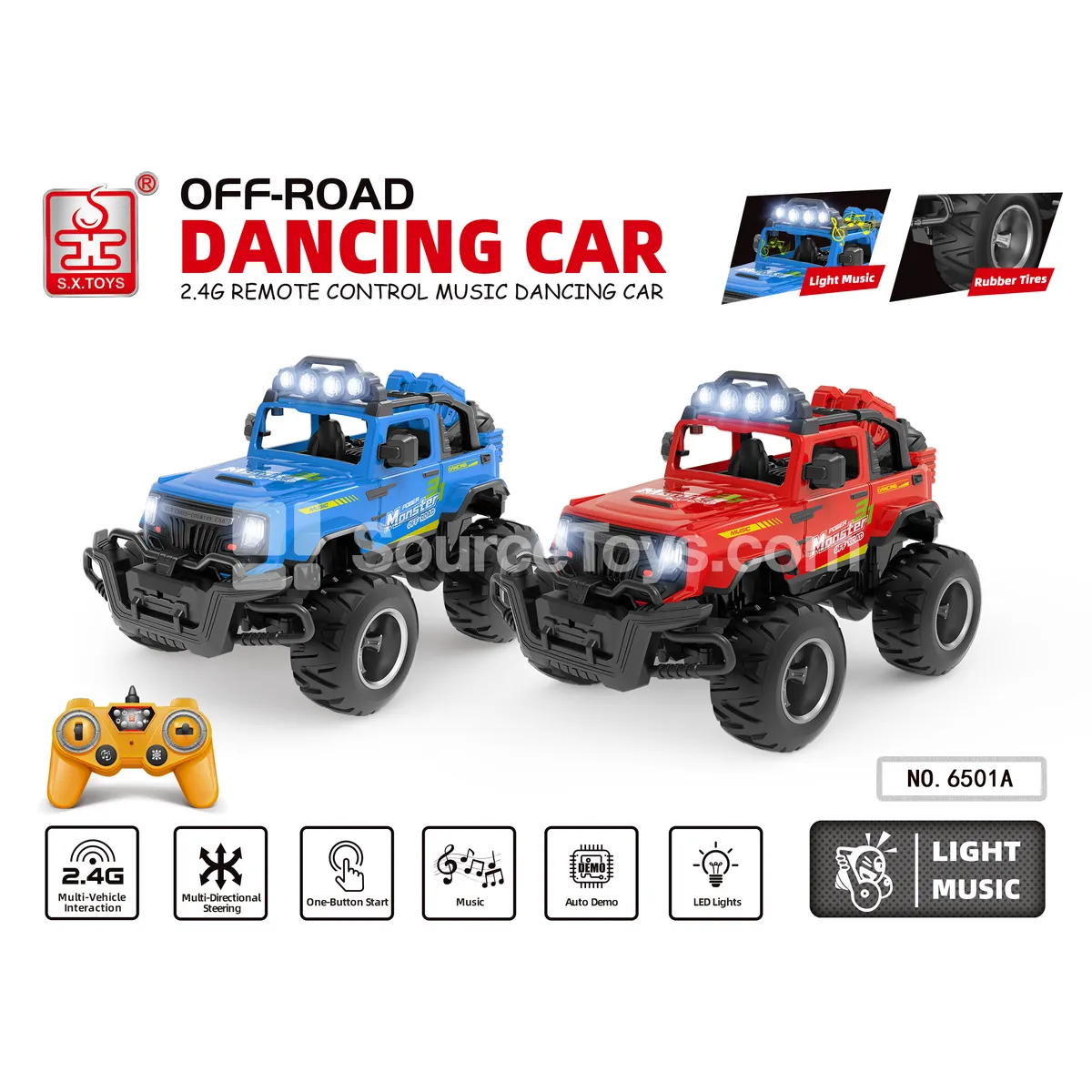 1:14 RC Dancing Car with Music 2.4G