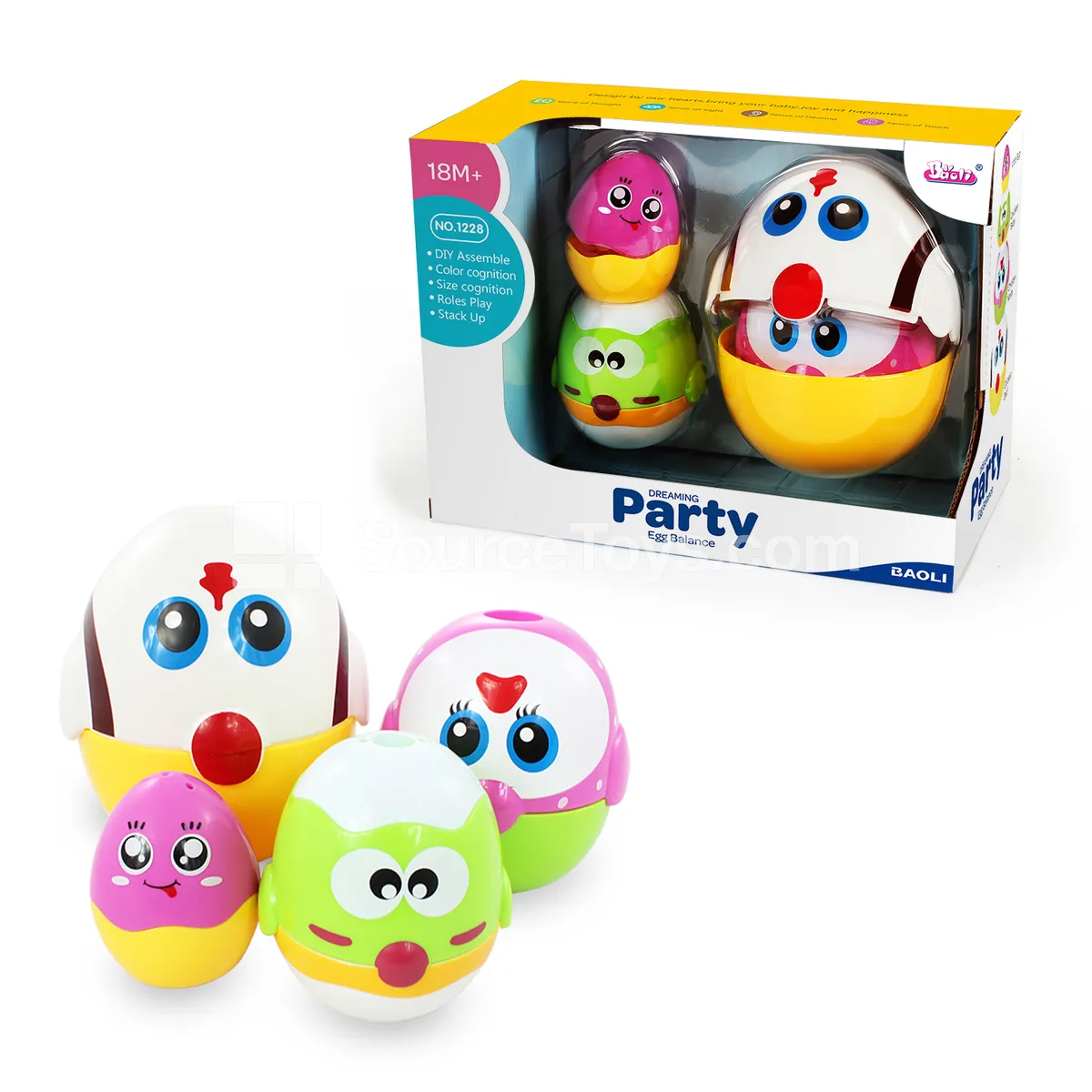 Egg Stacking Toy Egg Stacking Toy