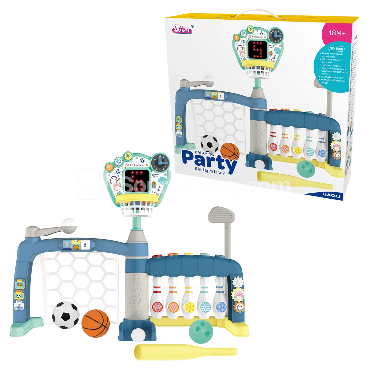 5-in-1 Sports World Set 5-in-1 Sports World Set