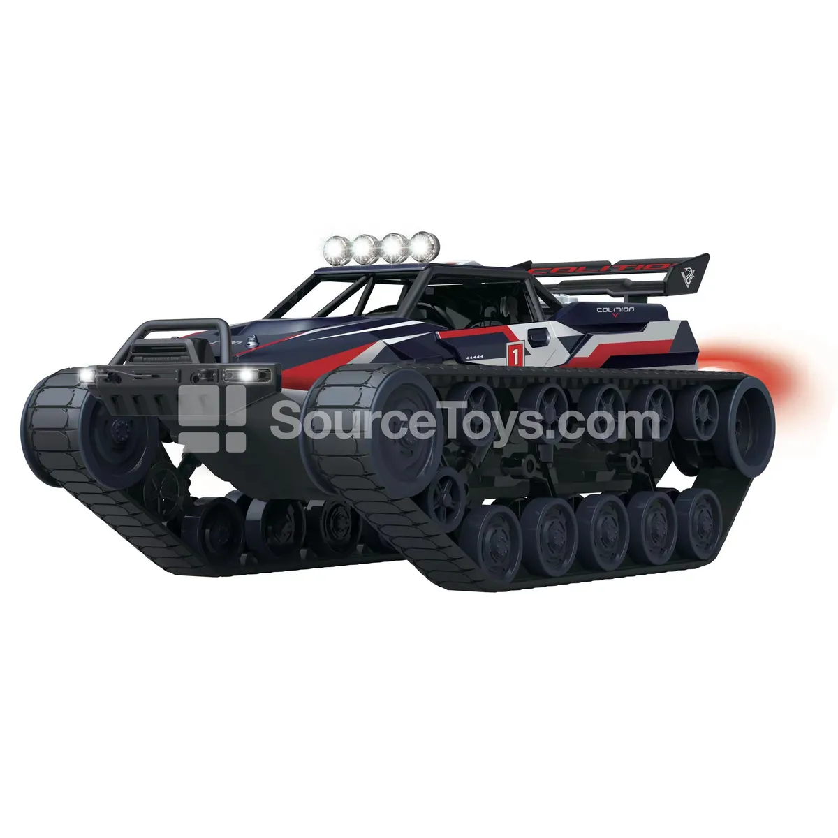 1:12 Scale Alloy Tank Remote Control Car with Spray Function 1:12 Scale Alloy Tank Remote Control Car with Spray Function