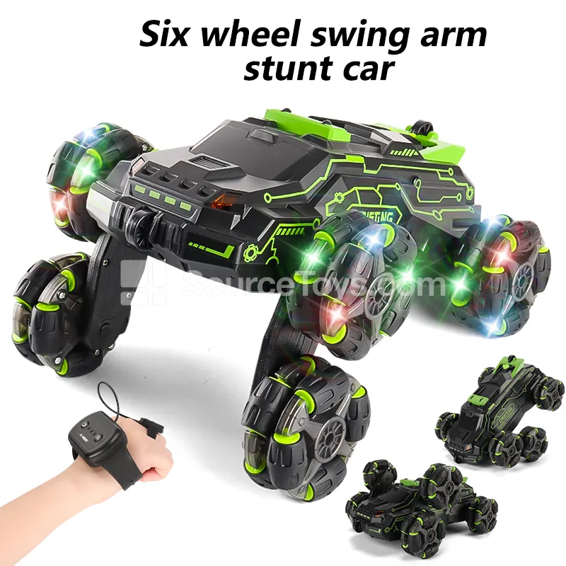 1:20 Scale Gesture Sensing Transforming RC Stunt Car with Lights, Drift, Spray, and Climbing 1:20 Scale Gesture Sensing Transforming RC Stunt Car with Lights, Drift, Spray, and Climbing