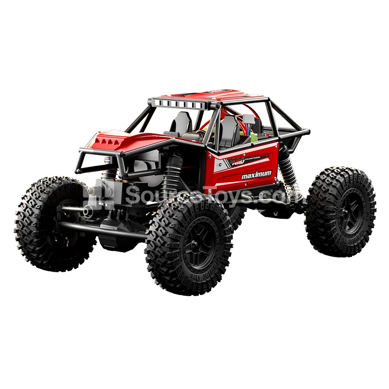 1:18 Scale Rock Crawler RC Truck 2.4G 4WD Electric Off-Road Vehicle 1:18 Scale Rock Crawler RC Truck 2.4G 4WD Electric Off-Road Vehicle