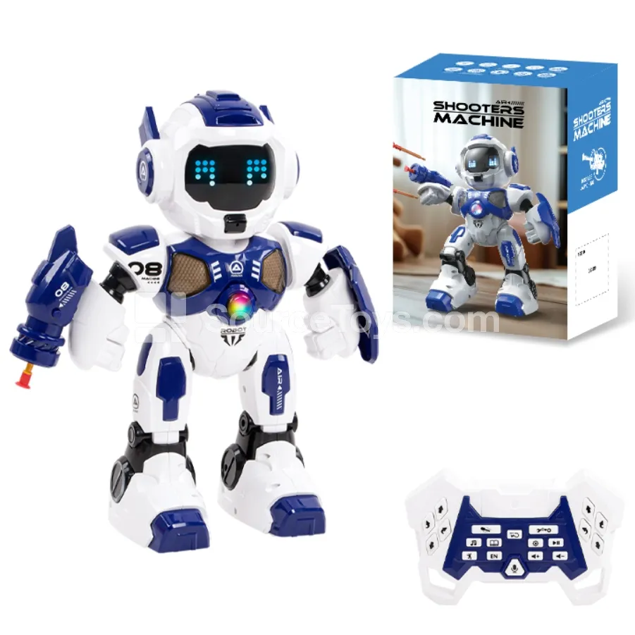Remote Control Robot with Singing, Dancing, and Programming Functions
