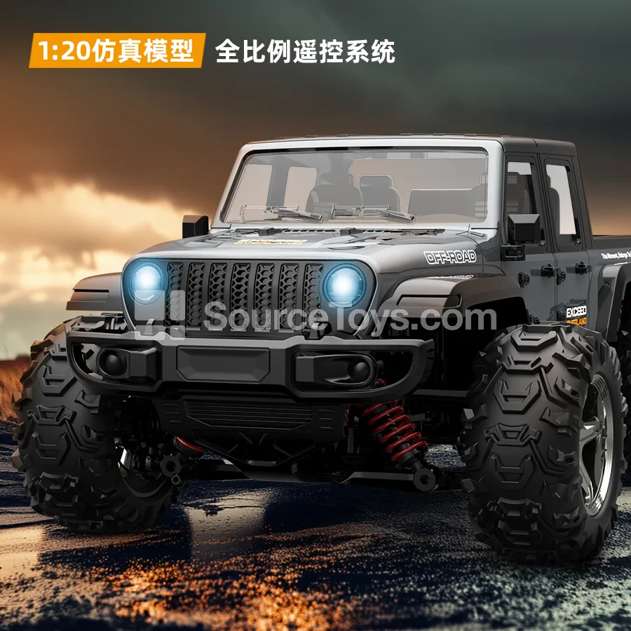 1:20 Scale RC Off-Road Truck with Full Proportional Throttle and Steering 1:20 Scale RC Off-Road Truck with Full Proportional Throttle and Steering