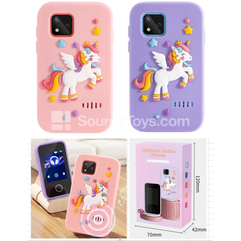 Educational Pretend-Play Smartphone Toy with Touch Screen