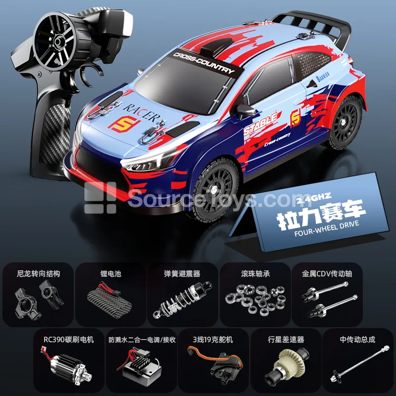 High-Speed RC Car 1:14 4WD Racer High-Speed RC Car 1:14 4WD Racer
