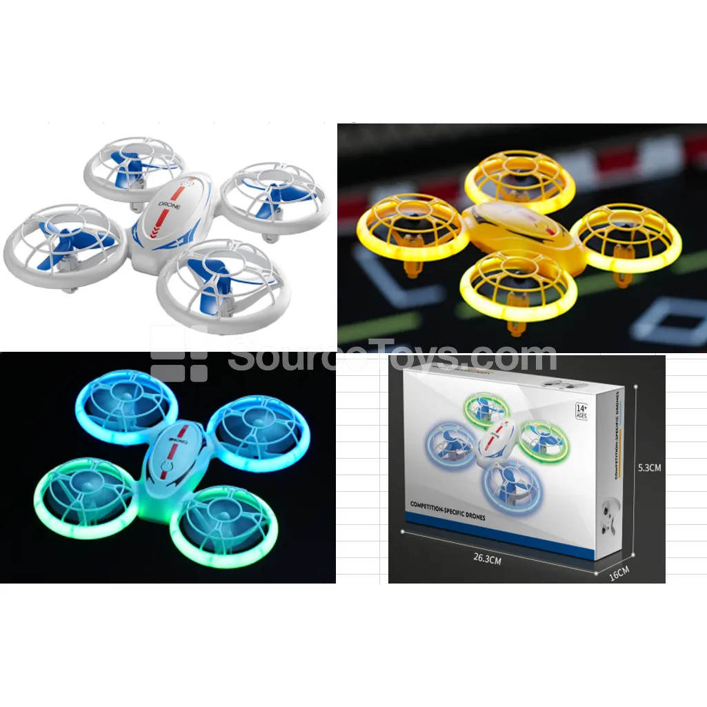 JJRC H136 Racing Drone - Durable 4-Axis Quadcopter with One-Key Takeoff & Stunts