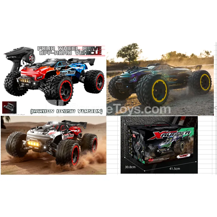 1:10 RC Crawler Truck 4WD 2.4G Remote Control Car with LED Lights