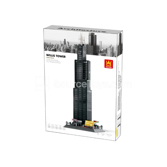 Willis Tower Building Blocks Set Willis Tower Building Blocks Set