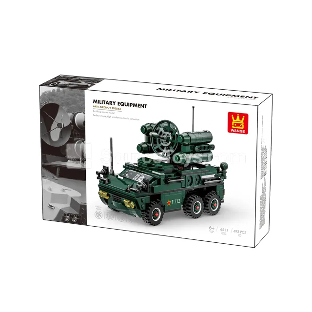Air Defense Missile Vehicle Building Set Air Defense Missile Vehicle Building Set
