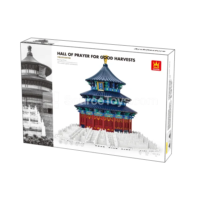 Hall of Prayer for Good Harvests Assembly Model Hall of Prayer for Good Harvests Assembly Model