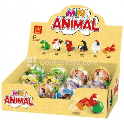 Animal Capsule Toys 6-in-1