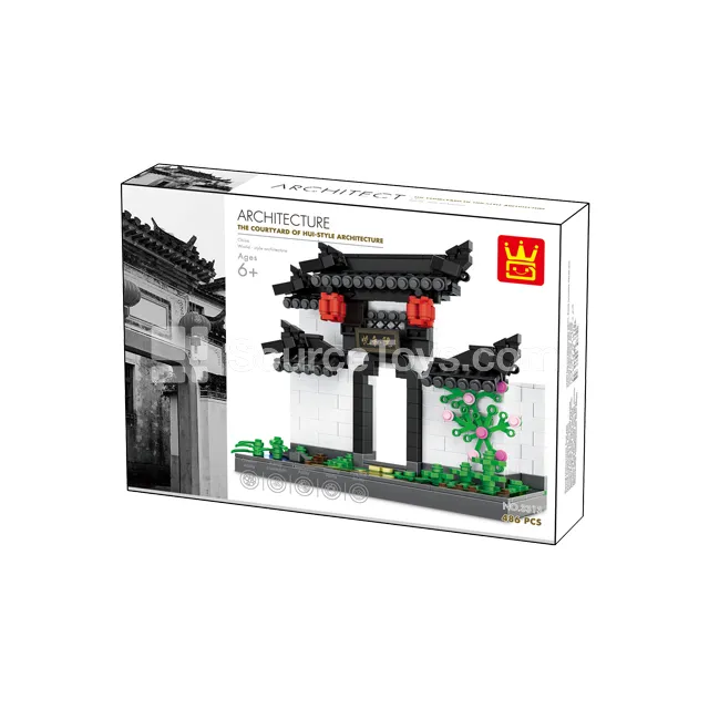 Hui-style Building Blocks - Courtyard Hui-style Building Blocks - Courtyard
