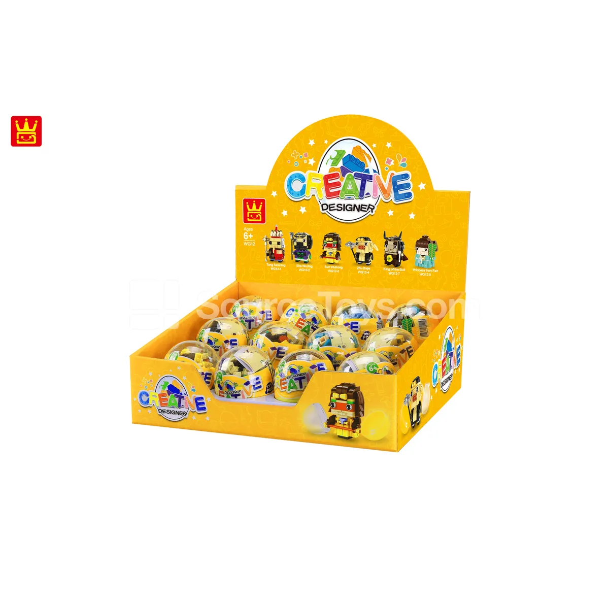 Character Capsule Toy 6-in-1 Character Capsule Toy 6-in-1