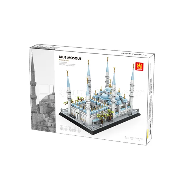 Istanbul Blue Mosque Building Model Istanbul Blue Mosque Building Model