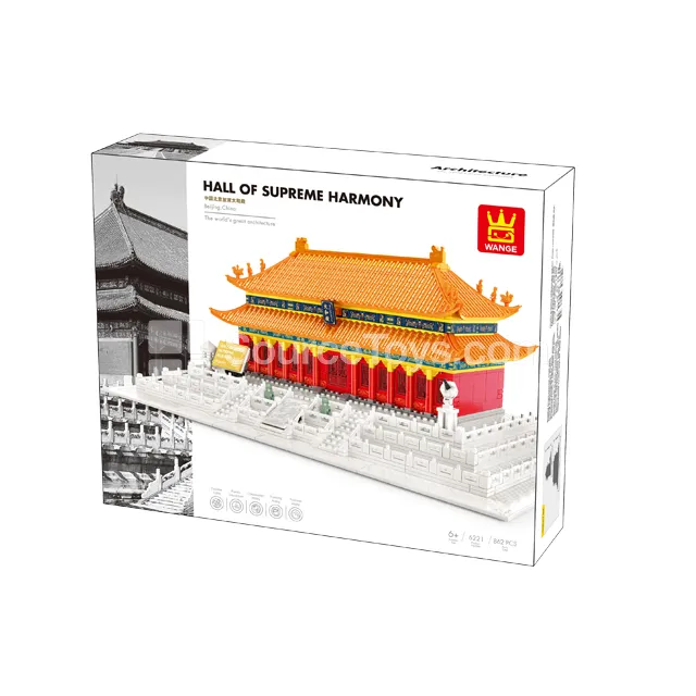 Hall of Supreme Harmony Building Blocks Set Hall of Supreme Harmony Building Blocks Set