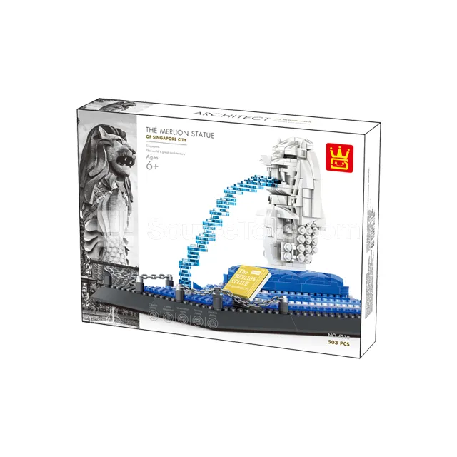 Merlion Building Blocks Set, 503 Pcs Merlion Building Blocks Set, 503 Pcs
