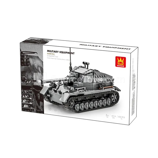 Dicker Max Tank Destroyer Building Blocks Dicker Max Tank Destroyer Building Blocks