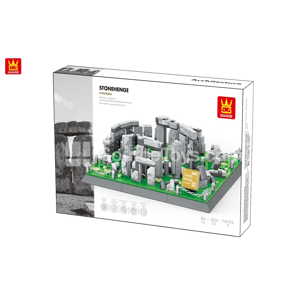 Stonehenge Model Building Blocks Set Stonehenge Model Building Blocks Set
