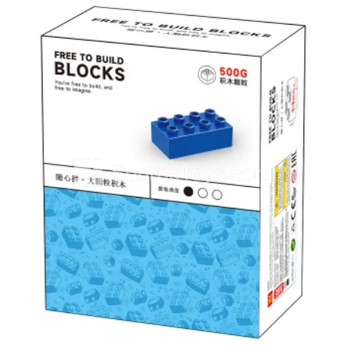 500g Bulk Building Blocks Set - Basic Construction Refill 500g Bulk Building Blocks Set - Basic Construction Refill