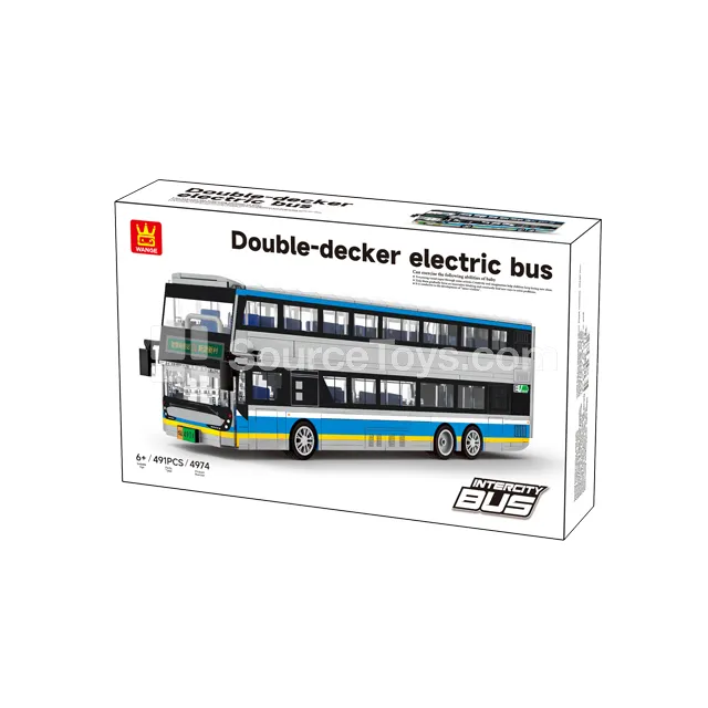 Double Decker Bus Building Blocks Double Decker Bus Building Blocks