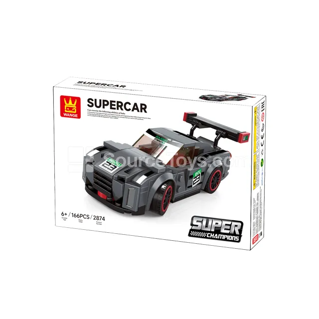 Supercar 74 Building Set Supercar 74 Building Set