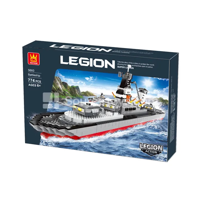 Battleship Building Blocks 774pcs Battleship Building Blocks 774pcs