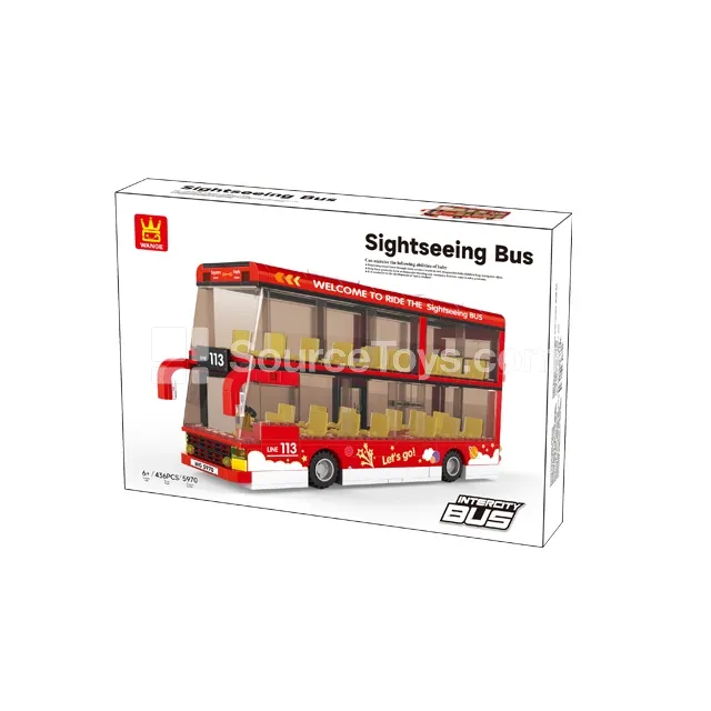 Sightseeing Bus Building Set Sightseeing Bus Building Set