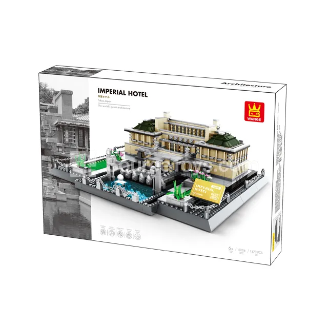 Tokyo Imperial Hotel Building Blocks Set Tokyo Imperial Hotel Building Blocks Set