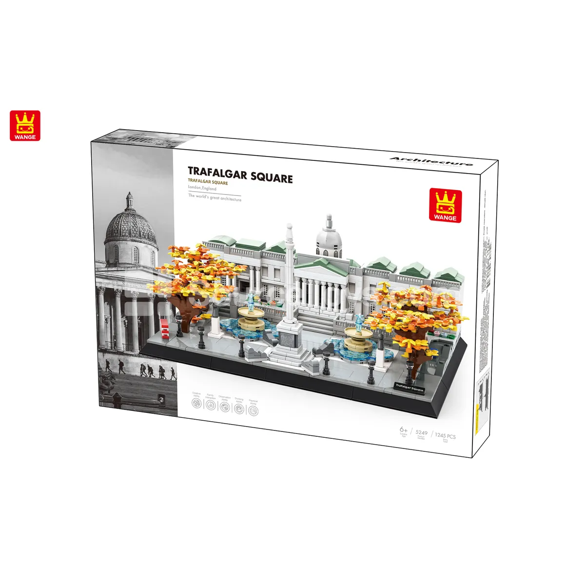 London Trafalgar Square Building Blocks London Trafalgar Square Building Blocks