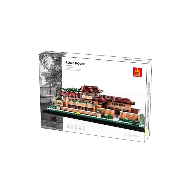 Robie House Chicago Building Blocks Set Robie House Chicago Building Blocks Set
