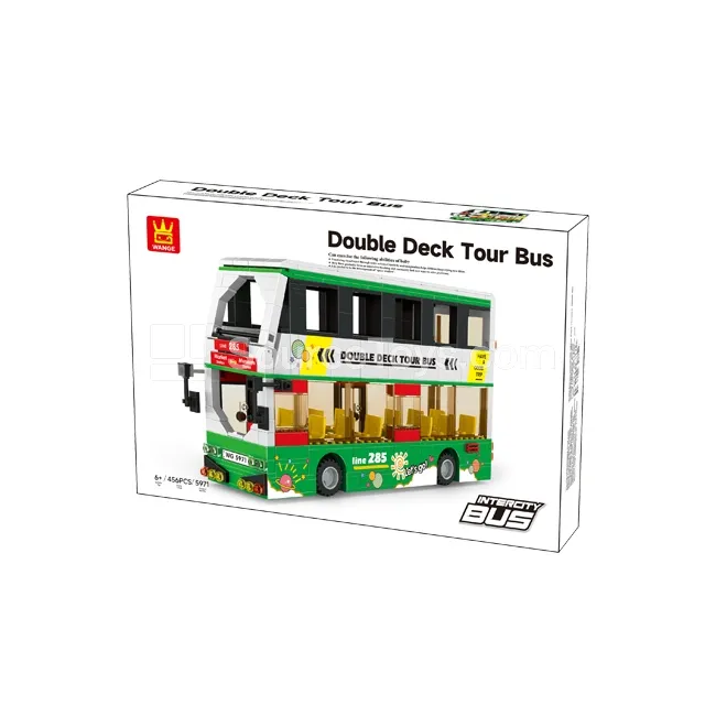 Double-Decker Sightseeing Bus Building Set Double-Decker Sightseeing Bus Building Set
