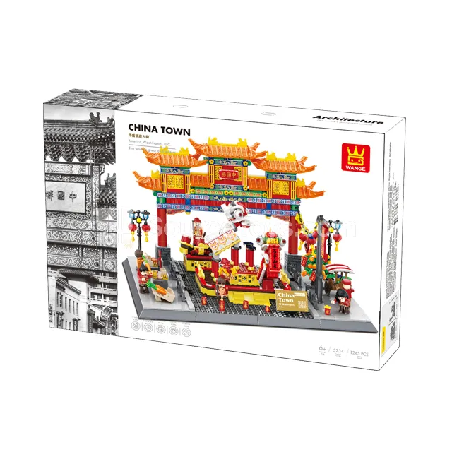 Washington D.C. Chinatown Building Blocks Set Washington D.C. Chinatown Building Blocks Set