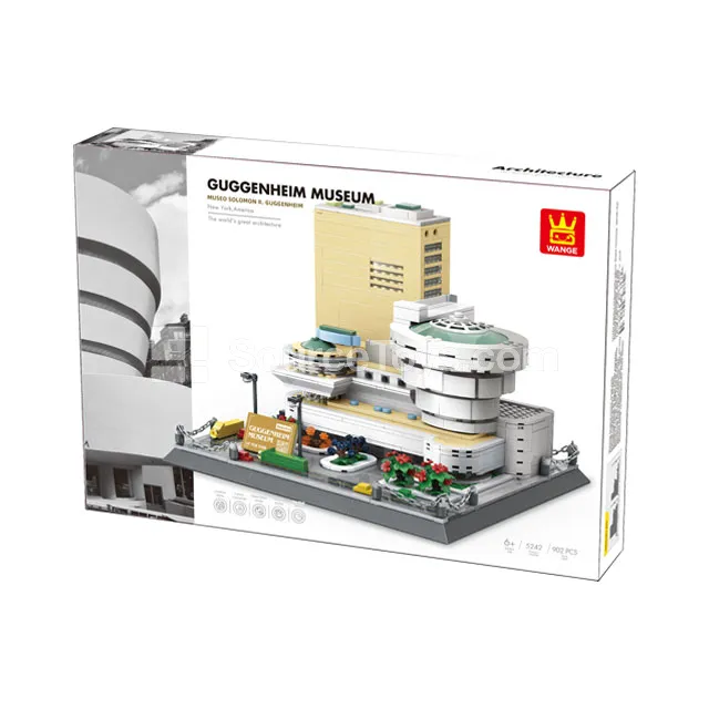 Guggenheim Museum New York Building Blocks Set Guggenheim Museum New York Building Blocks Set