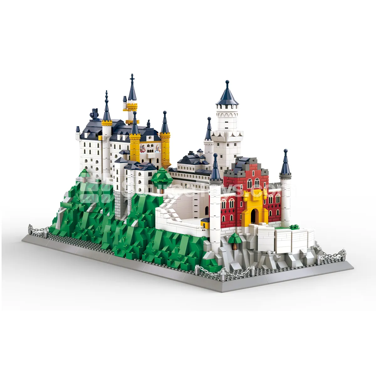 Neuschwanstein Castle Building Blocks Neuschwanstein Castle Building Blocks