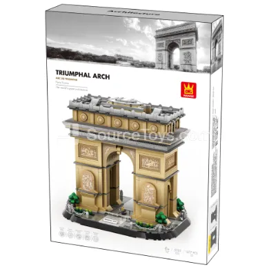 Paris Arc de Triomphe Building Blocks