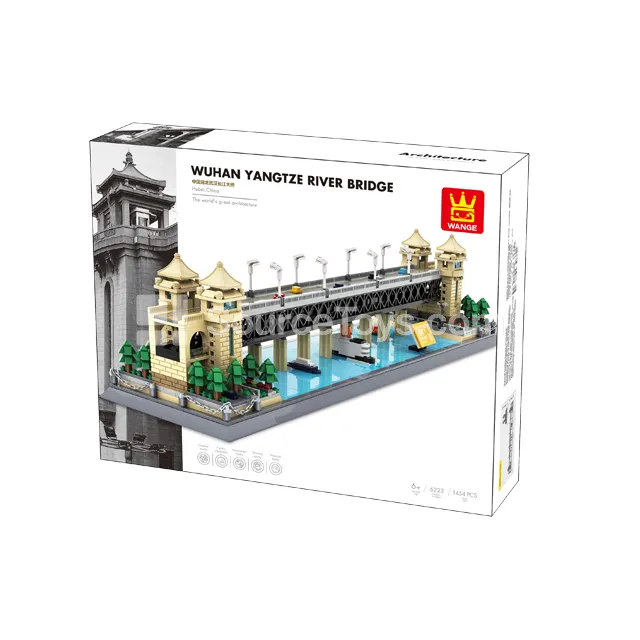 Wuhan Yangtze River Bridge Building Blocks