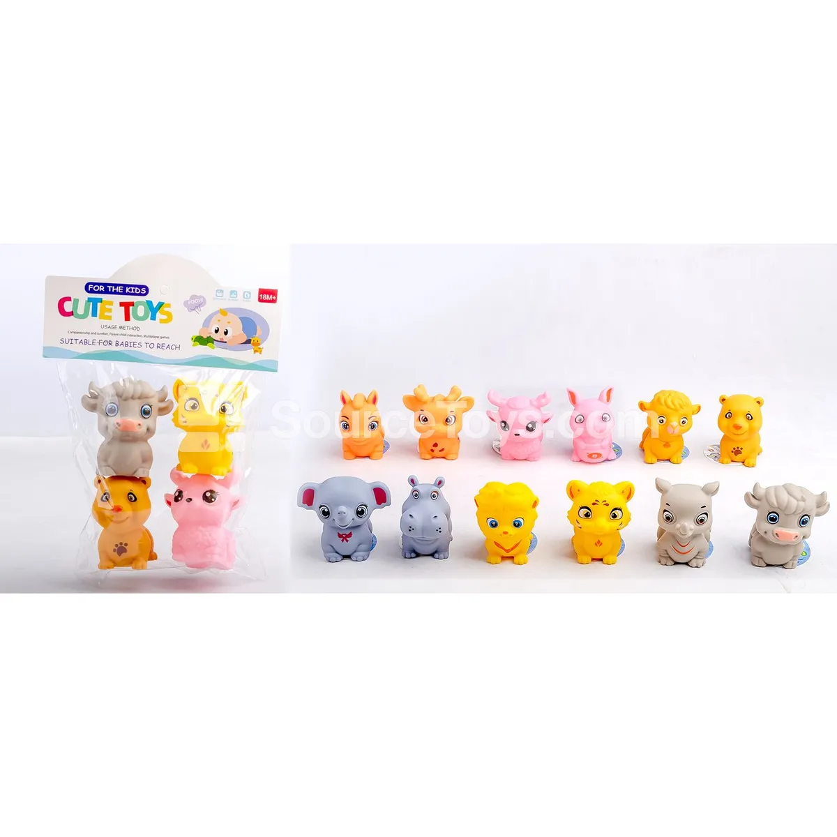 Vinyl Wild Animals 4pcs Vinyl Wild Animals 4pcs