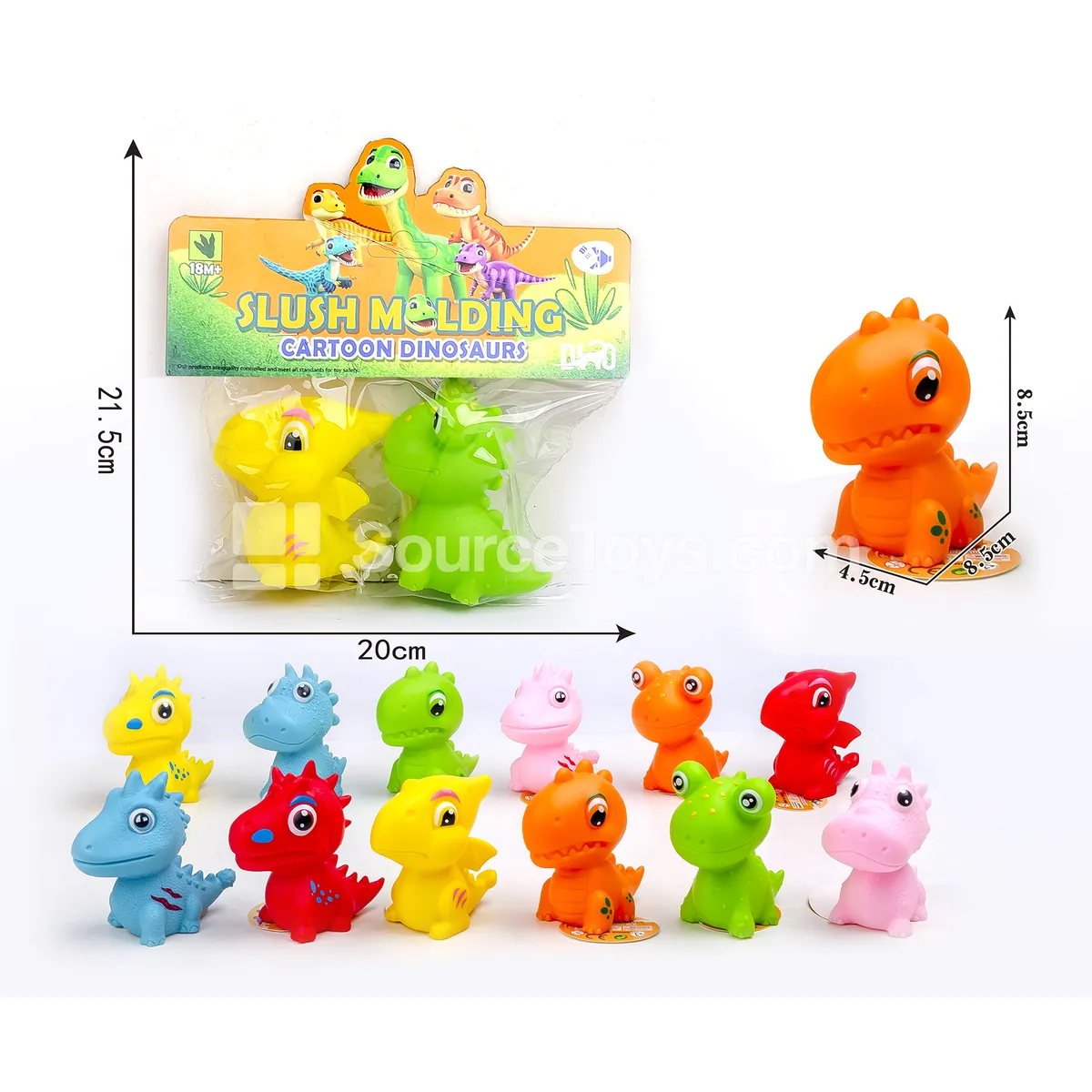 Vinyl Dinosaur 2pcs Vinyl Dinosaur 2pcs