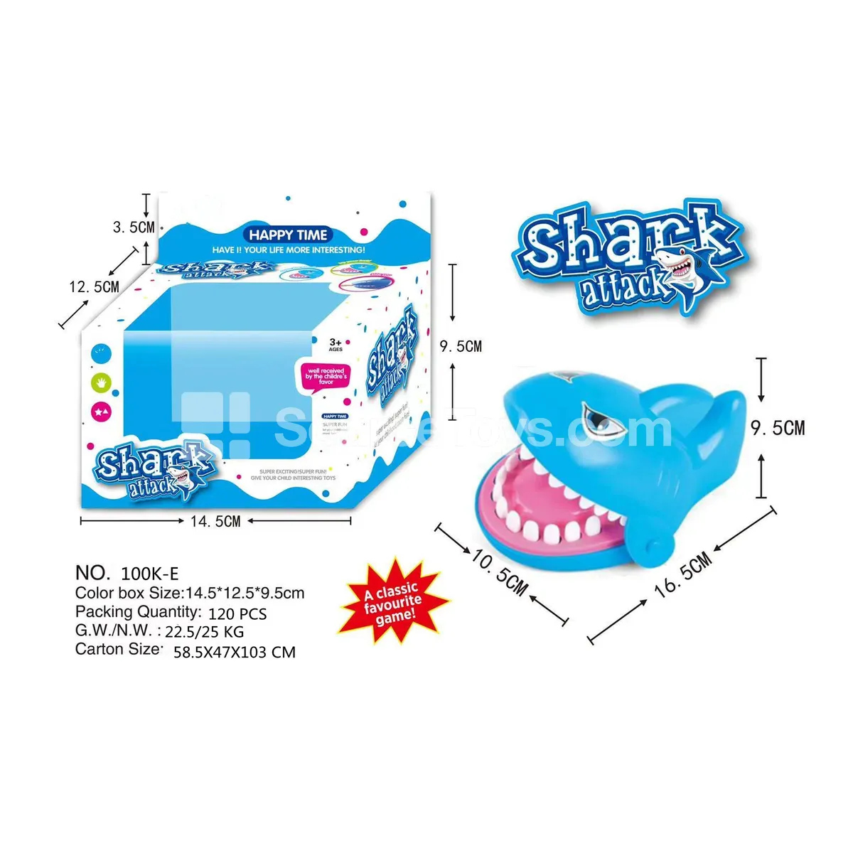 Bite Hand Shark Parent-Child Game Toy Bite Hand Shark Parent-Child Game Toy