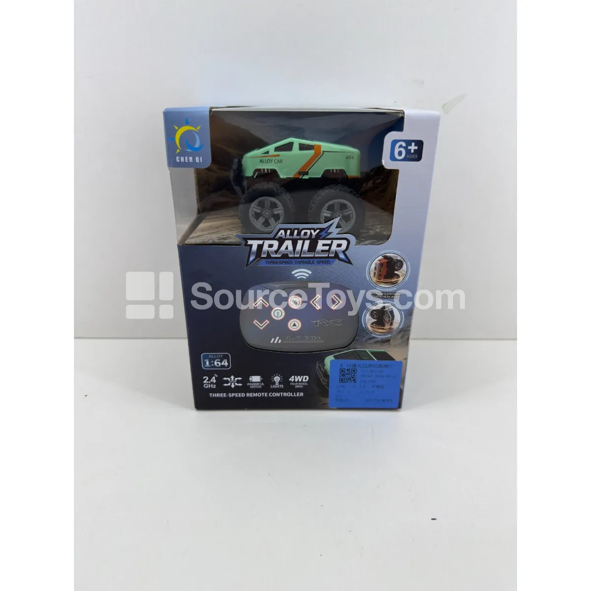 New Energy Alloy Mini Cyclone Bus RC Car (Without Trailer) (CQ-758)