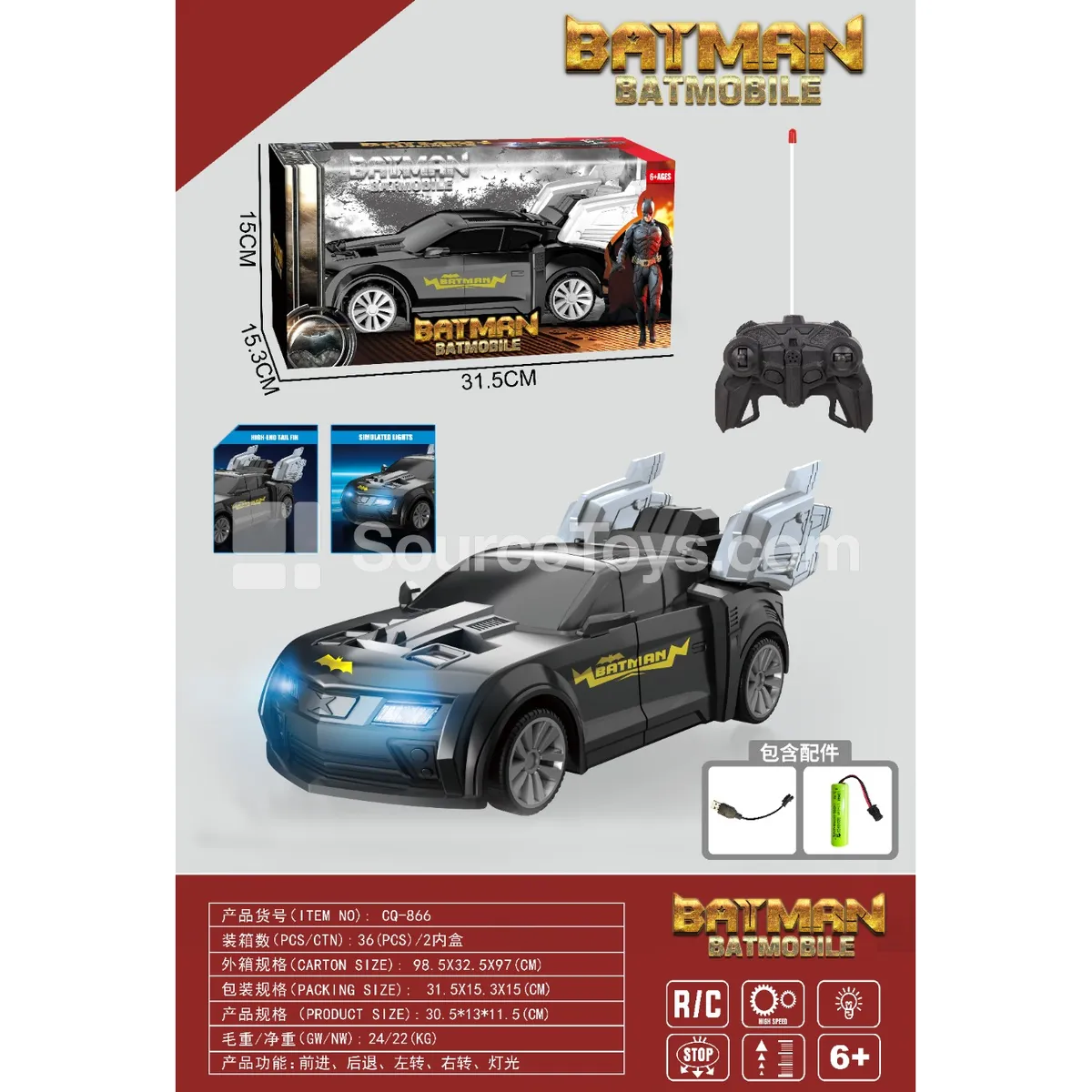 1:14 Action Figure with 27 Frequencies