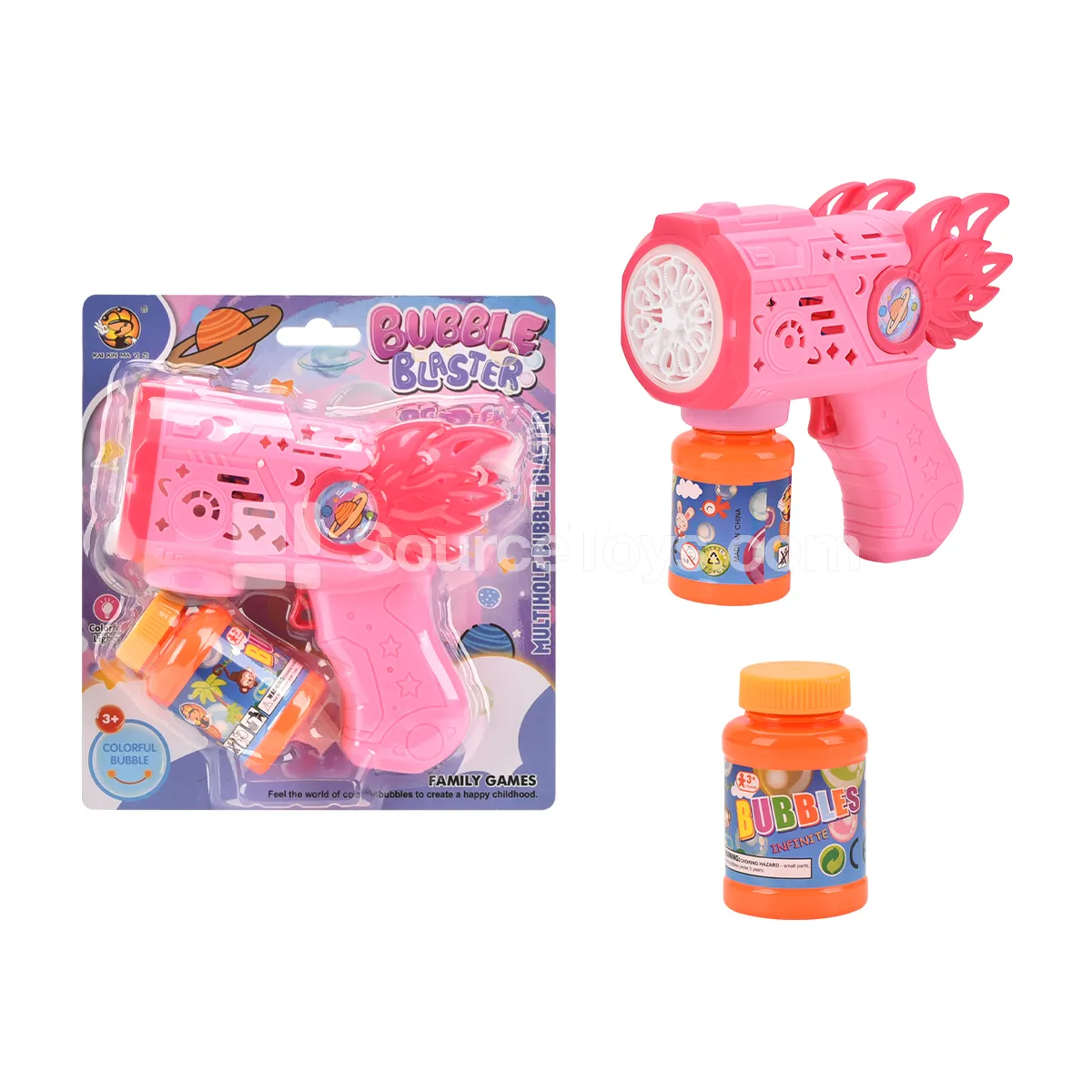 10-Hole Mechanical Bubble Gun