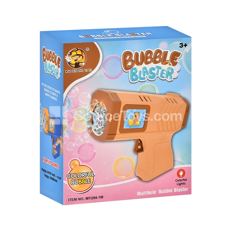 Multi-Hole Mechanical Bubble Gun Multi-Hole Mechanical Bubble Gun