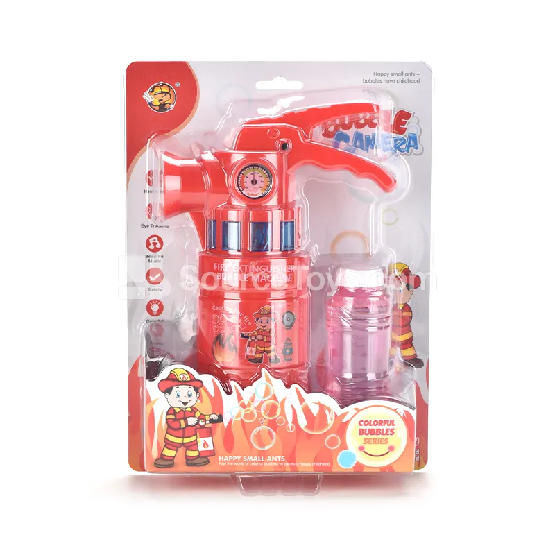 Solid Color Fire Extinguisher Bubble Toy Solid Color Fire Extinguisher Bubble Toy