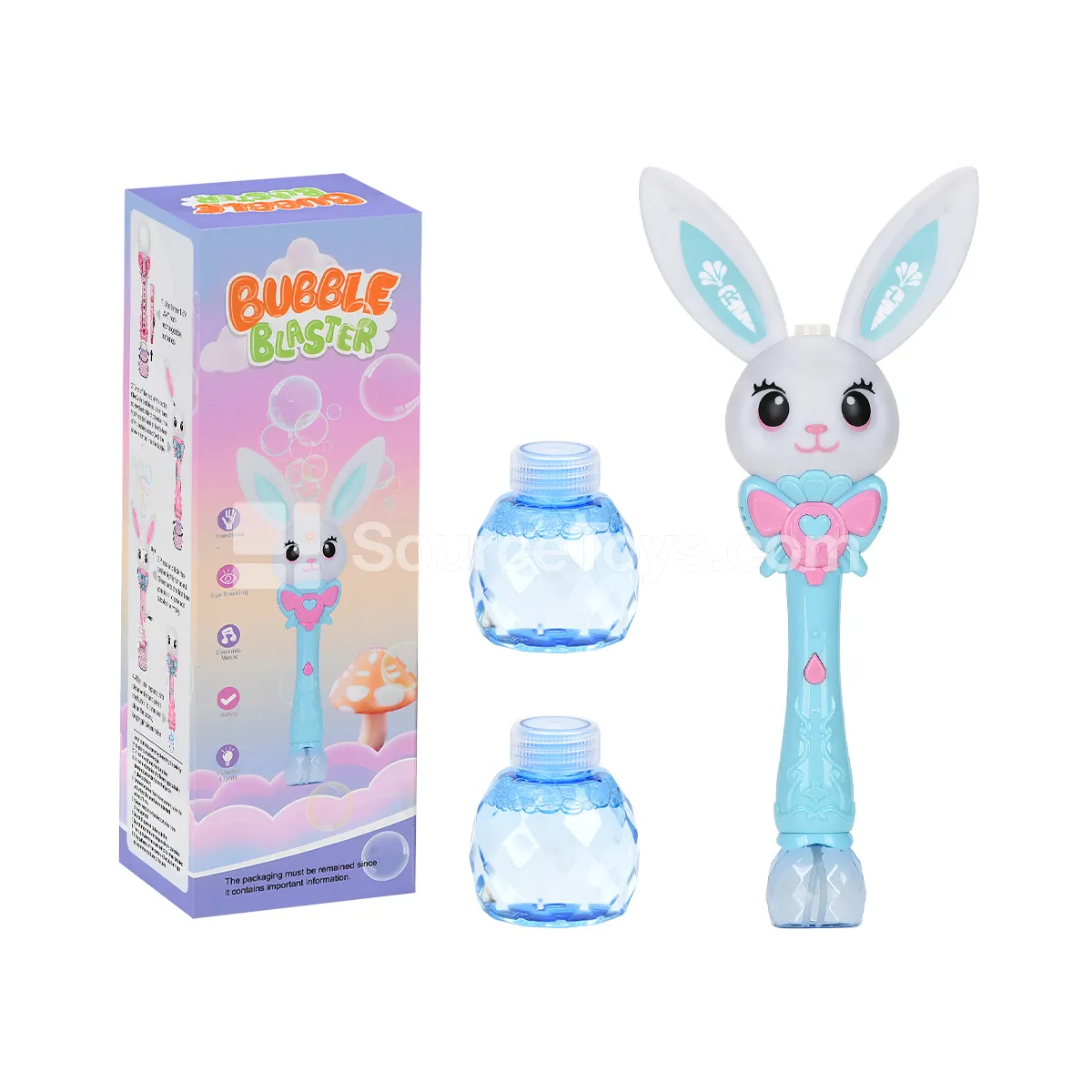 Rabbit Bubble Wand (Light & Music)