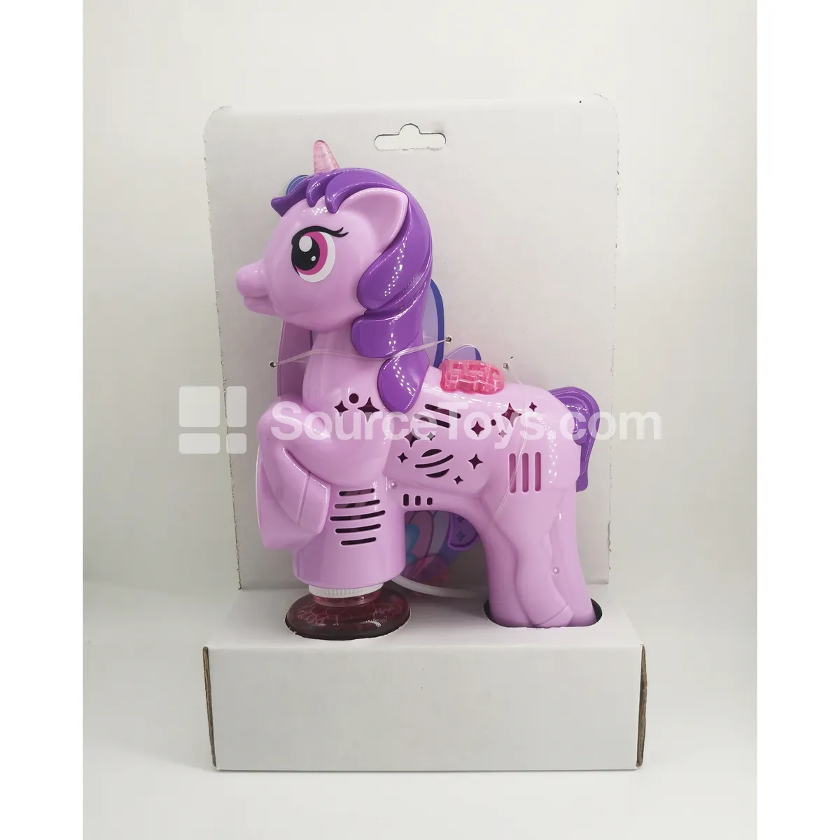 Large Perforated Wing Unicorn Bubble Gun (OEM Display Box) Large Perforated Wing Unicorn Bubble Gun (OEM Display Box)
