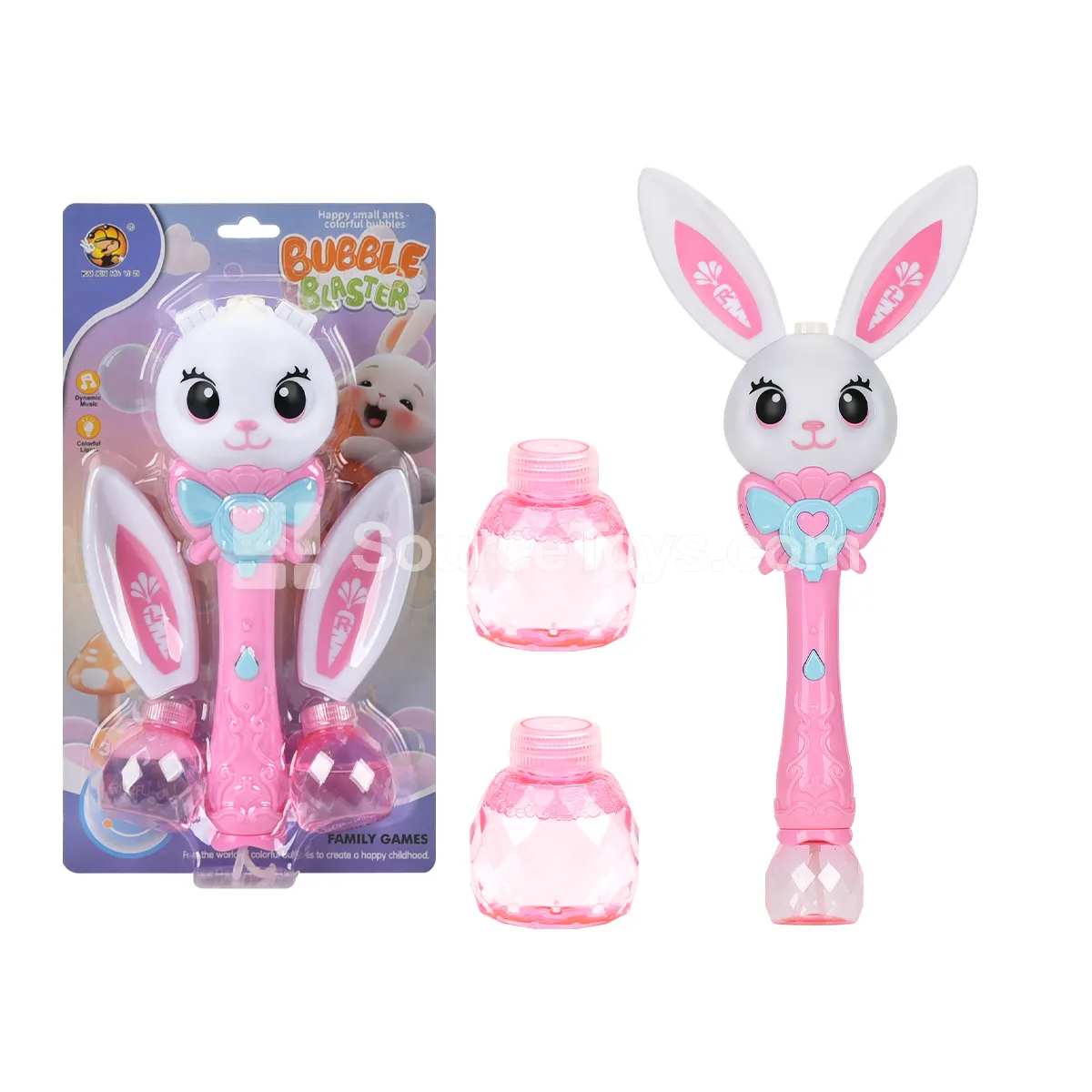 Rabbit Bubble Wand (Light & Music)