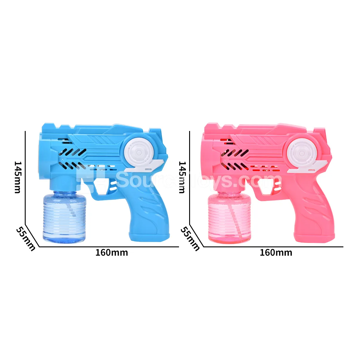 6-Hole Mechanical Bubble Gun